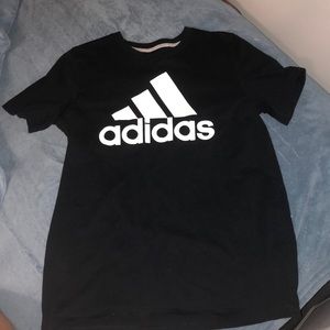 black adidas shirt